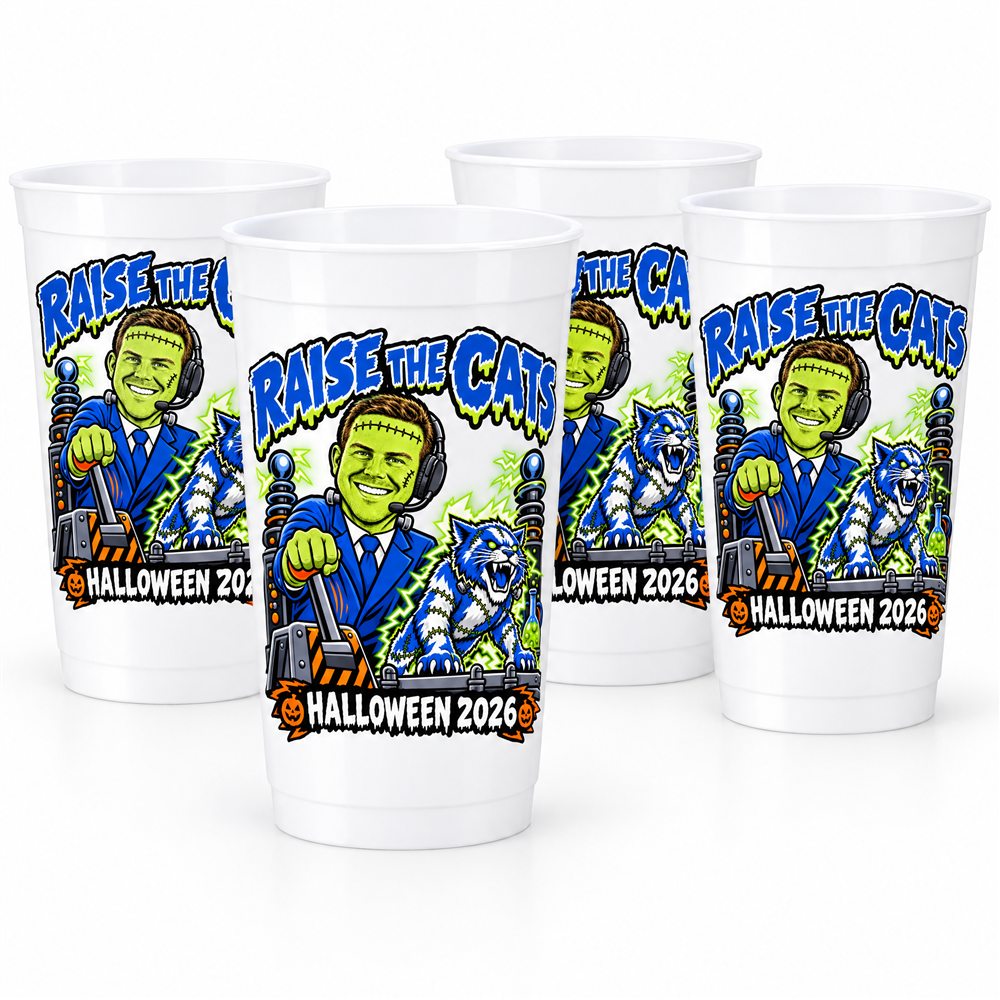 Raise the Cats Stadium Cups (4-Pack)